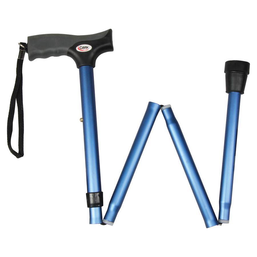 FOLDING CANE WITH SOFT GRIP - #shop_name