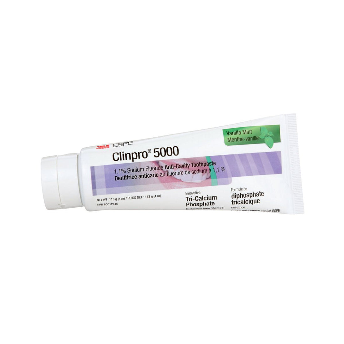 3M Clinpro 5000 1.1% Sodium Fluoride Anti-Cavity Toothpaste - okotoks hc pharmacy