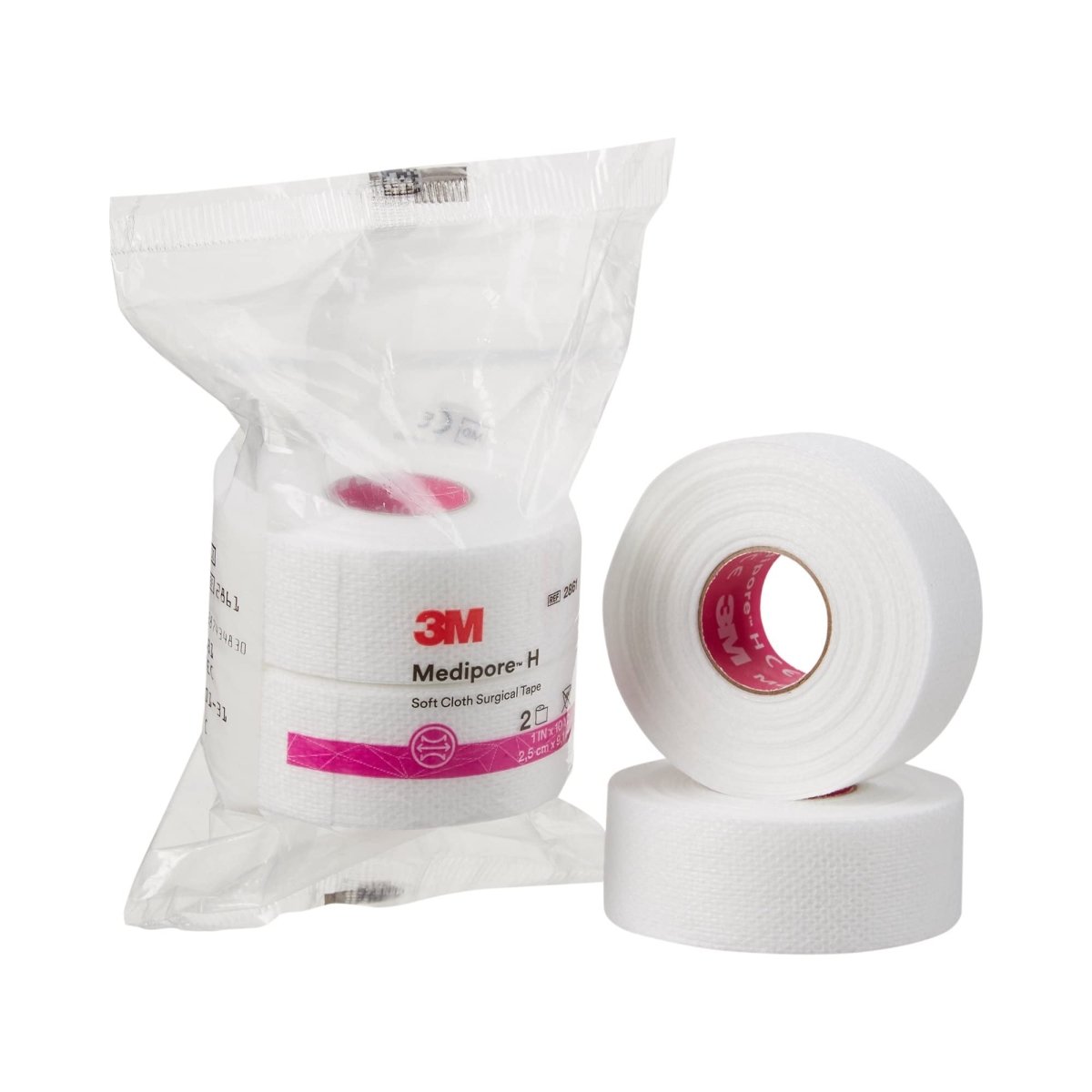 3M Medipore-H medical tape with packaging on a white background - okotoks hc pharmacy