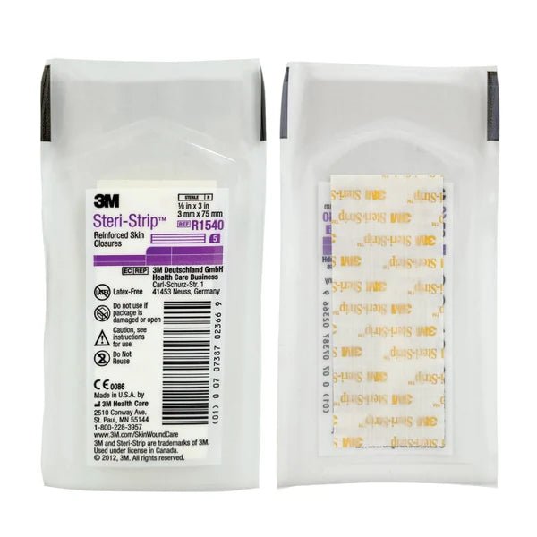 Steri-Strip bandage packaging with 3M branding on a white background - okotoks hc pharmacy