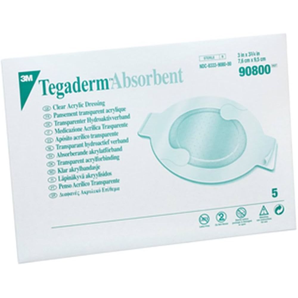 Box of Tegaderm Absorbent dressing with 3M logo - okotoks hc pharmacy