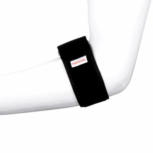 Black arm sleeve with 'Tensor' branding on a white background - okotoks hc pharmacy