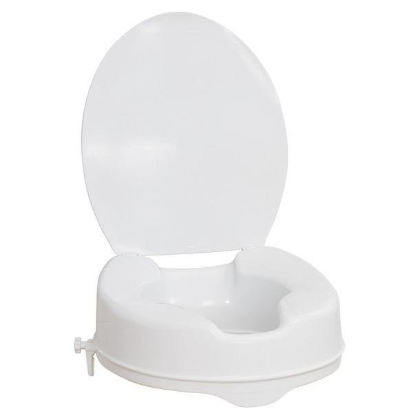 Drive Raised Toilet Seat with Lid - 4 Inch - #shop_name