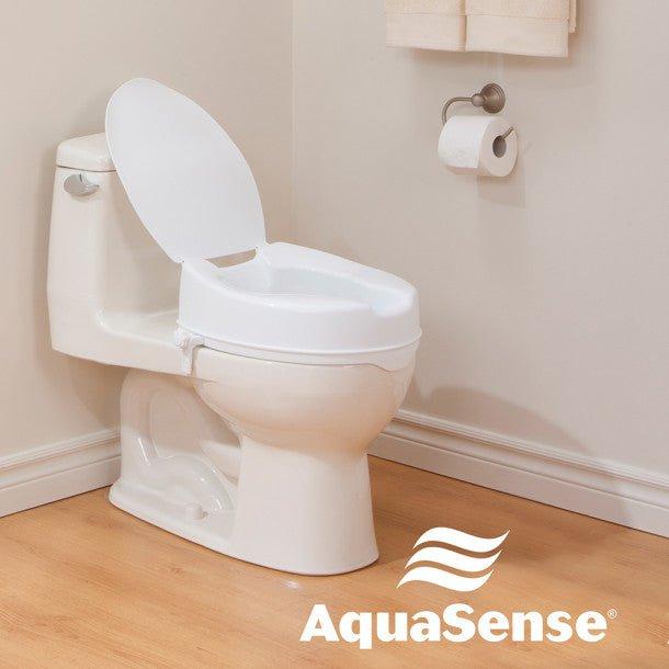 Drive Raised Toilet Seat with Lid - 4 Inch - #shop_name
