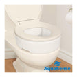 DRIVE AQUASENSE RAISED TOILET SEAT 3.5 " REGULAR -Okotoks HC Pharmacy