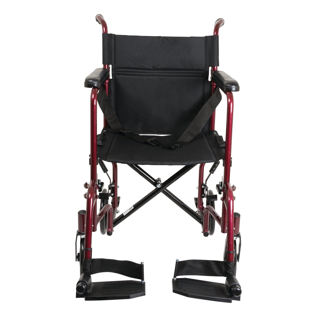 TRANSPORT CHAIR 19" BURGUNDY - #shop_name