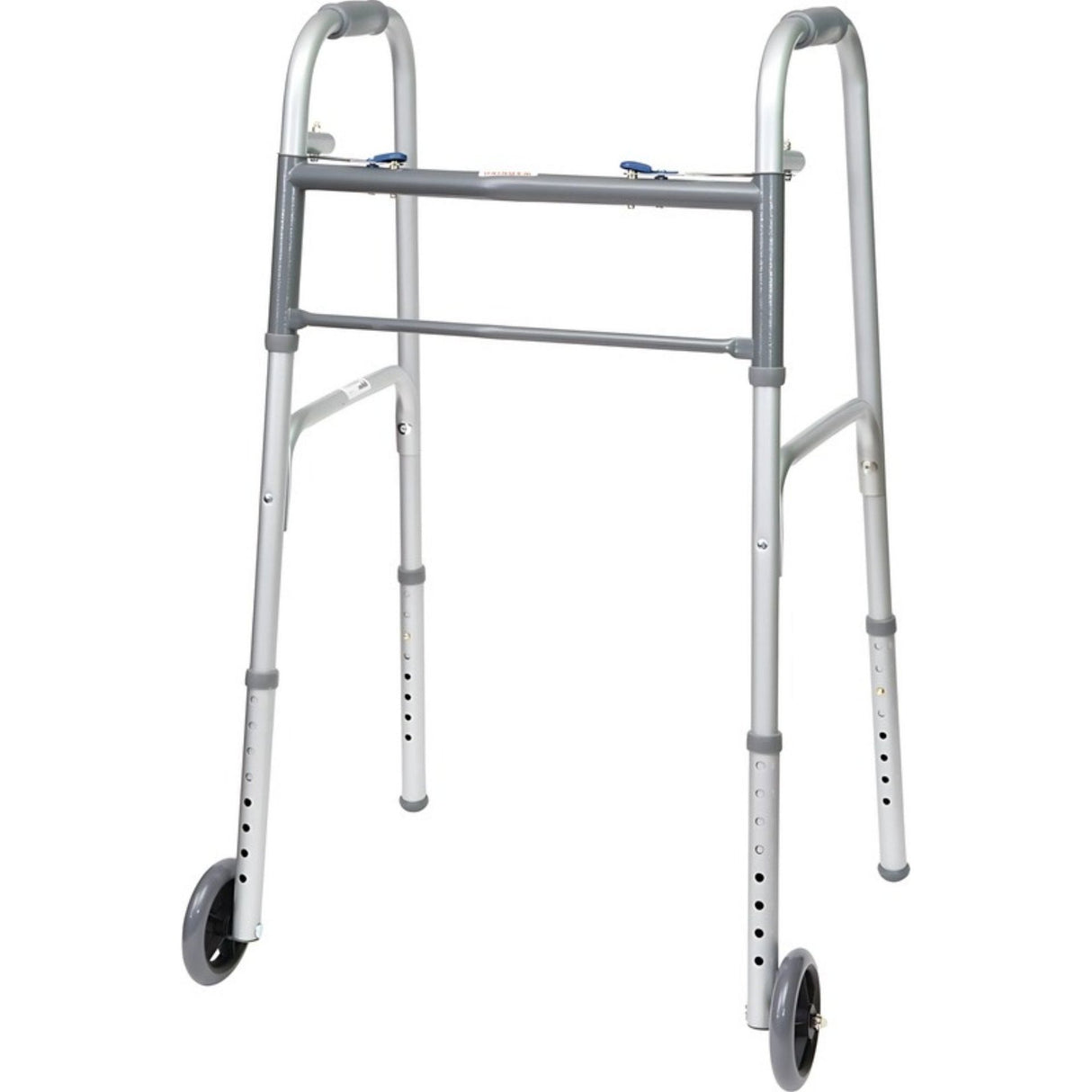 2 WHEELED WALKER PRESS BUTTON - #shop_name