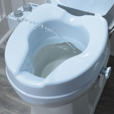 DRIVE RAISED TOILET SEAT W BIDET - #shop_name