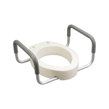 DRIVE PREMUIM RAISED TOILET SEAT W/ARM REST - #shop_name