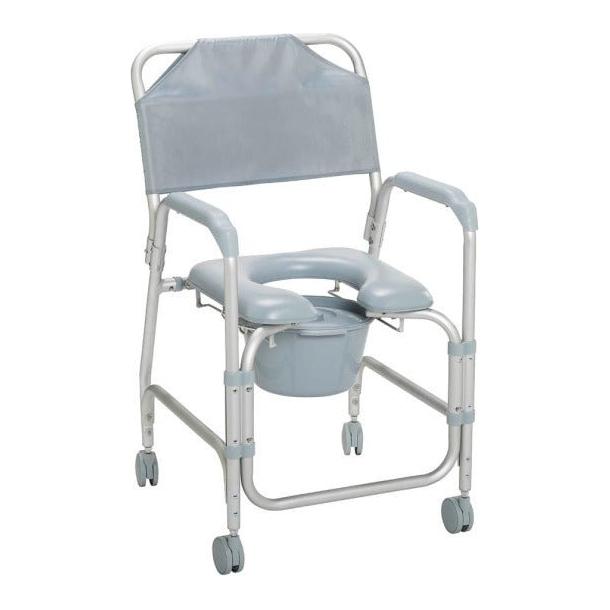 DRIVE COMMODE SHOWER CHAIR W/CTRS - #shop_name