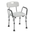 DRIVE SHOWER CHAIR W/ BACK AND PADDED ARM - #shop_name