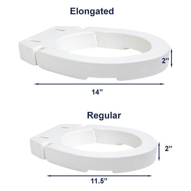 Mobb Raised Toilet Seat 2" - #Okotoks HC Pharmacy
