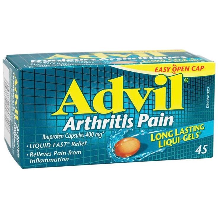 Advil Arthritis Pain Liquid Capsules 400mg 45 - #shop_name