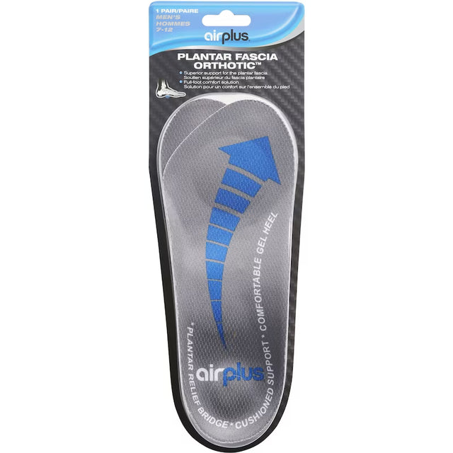 Airplus plantar fascia orthotic in packaging on a white background - okotoks hc pharmacy