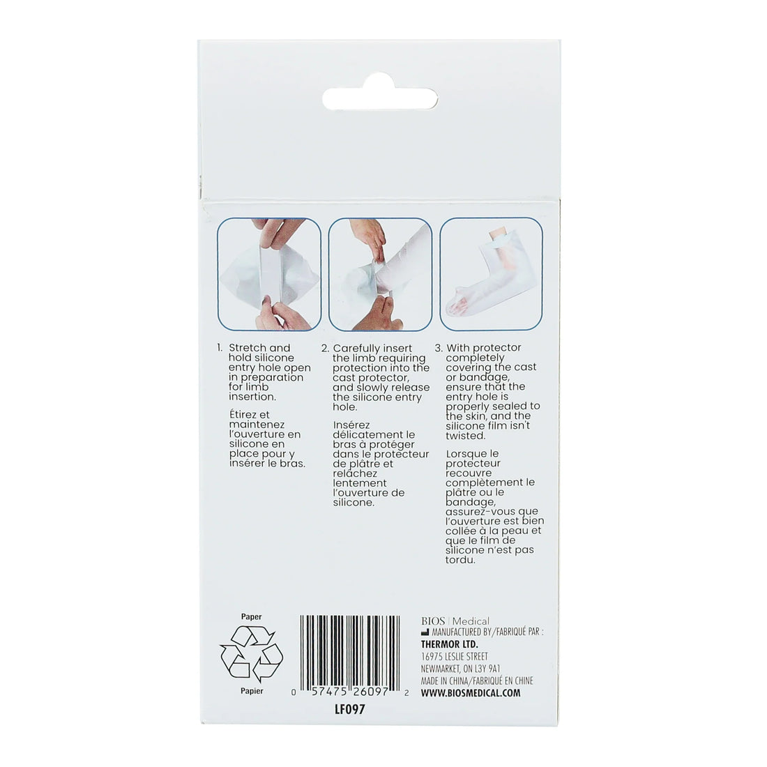 BIOS Long Arm Cast Protector - okotoks hc pharmacy