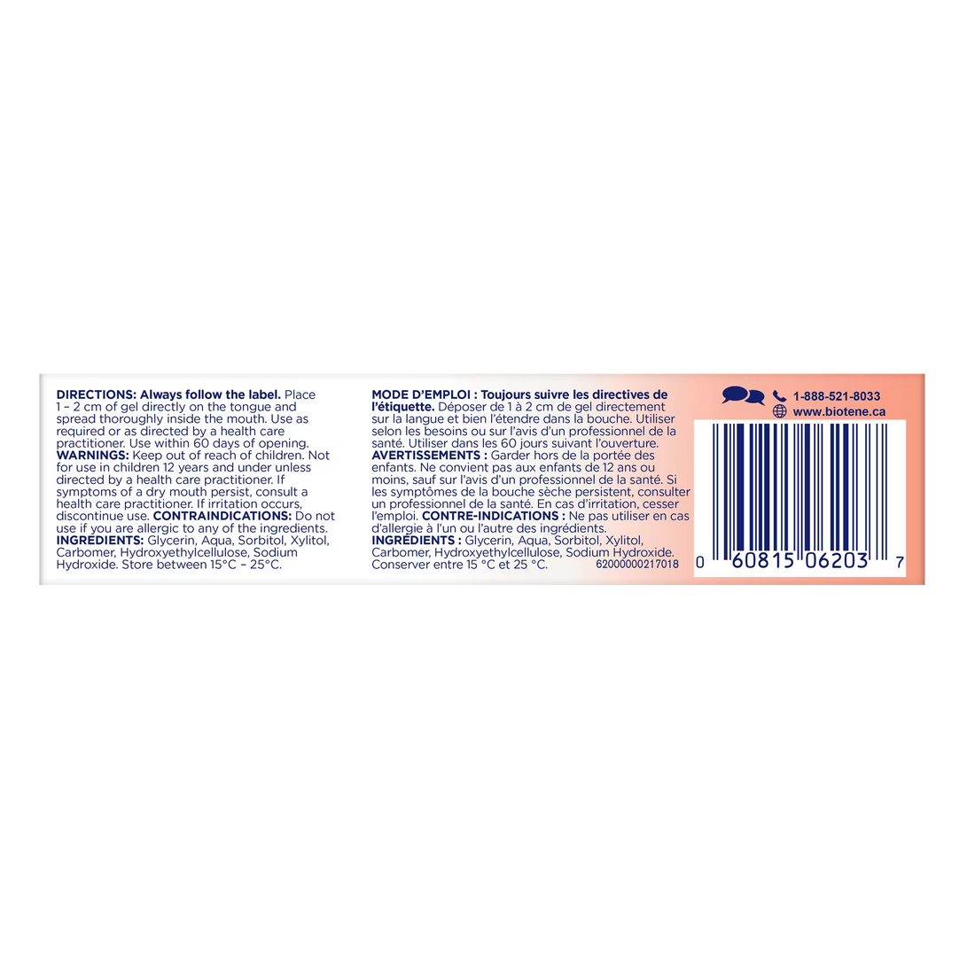 Biotène Dry Mouth OralBalance Moisturizing Gel - okotoks hc pharmacy