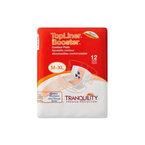 TRANQUILITY TOPLINER BOOSTER CONTOUR PADS M - XL 12PK - #shop_name