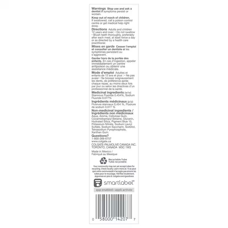 Colgate Total Prevention Plus Whitening Gel Toothpaste - okotoks hc pharmacy
