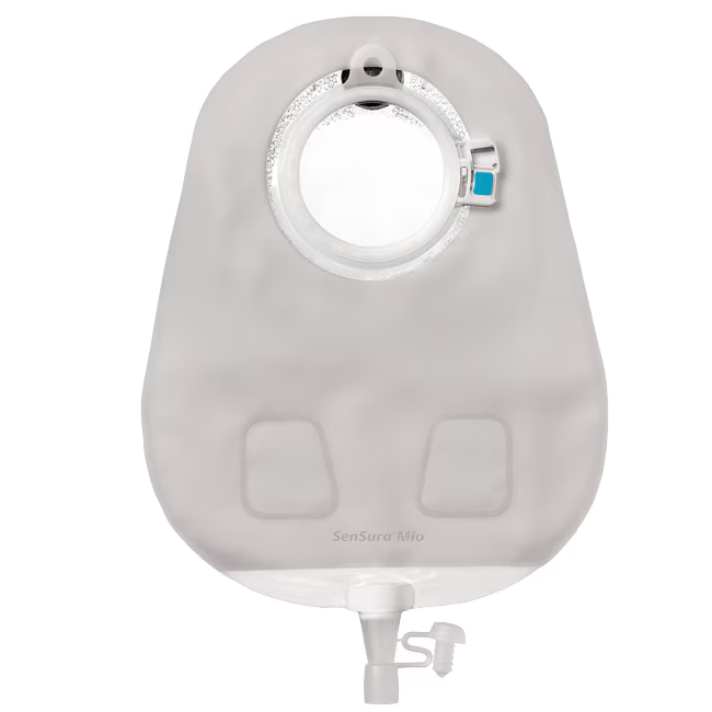 Coloplast SenSuraยฎ Mio Click 2-Piece Urostomy Pouch 2-3/8" (60mm) - COL 11499 - Okotoks HC Pharmacy