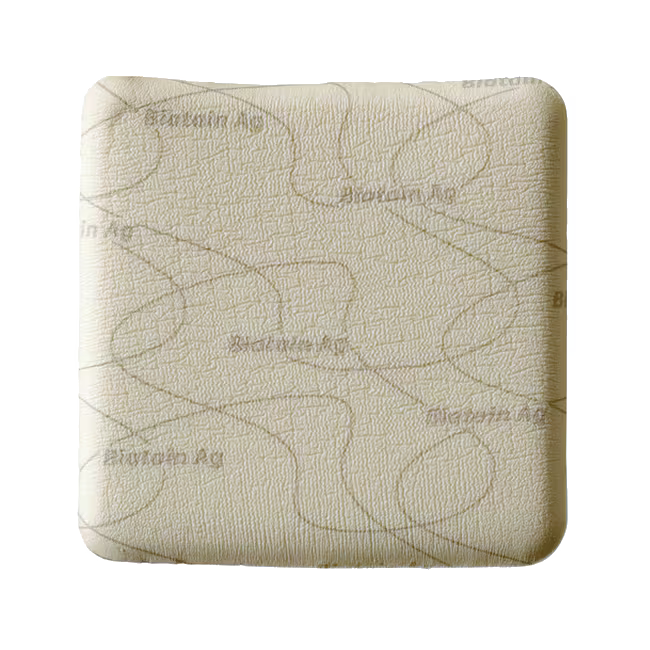 Beige textured square object with 'Biotain AG' branding on a white background - okotoks hc pharmacy
