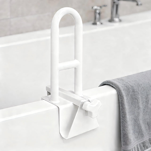 Evolution White Bathtub Grab Rail - okotoks hc pharmacy