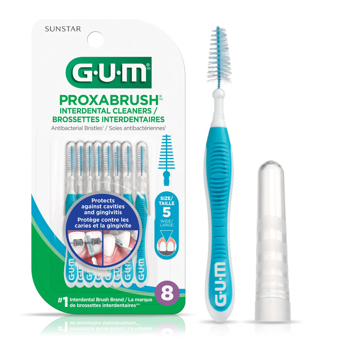 GUM PROXABRUSH Interdental Cleaners size 5 - okotoks hc pharmacy