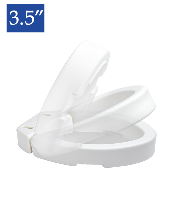 MOBB 3.5" Standard Hinged Raised Toilet Seat MHHRT - okotoks hc pharmacy
