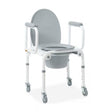Medical shower chair with wheels on a white background - okotoks hc pharmacy