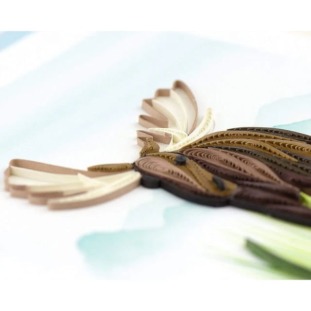 Quilled Moose Greeting Card - okotoks hc pharmacy
