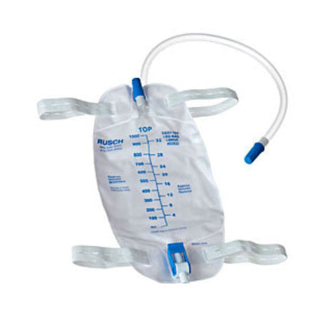 Urinal bag with tubing on a white background - okotoks hc pharmacy