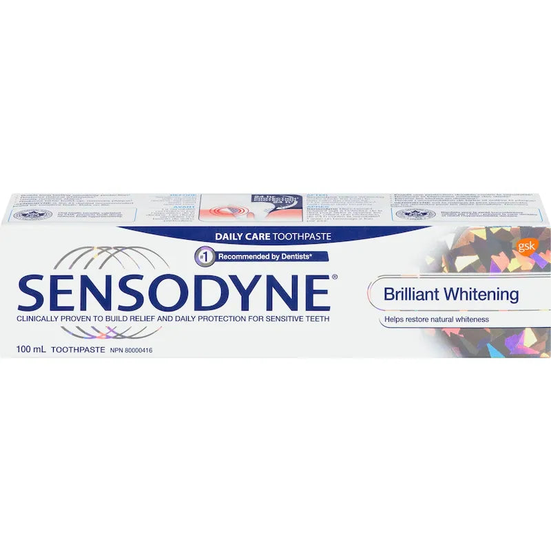 Sensodyne Brilliant Whitening Toothpaste - okotoks hc pharmacy