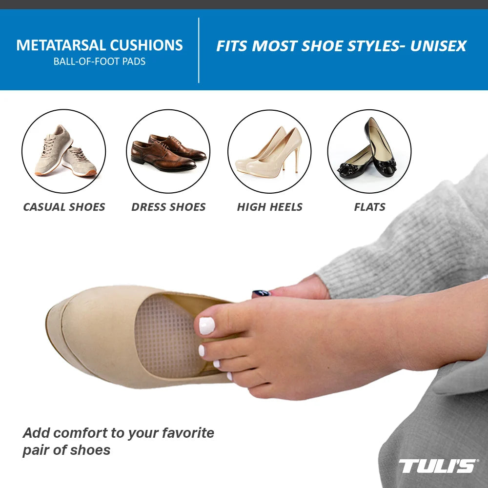 Tuli's Gel Metatarsal Cushions- okotoks hc pharmacy