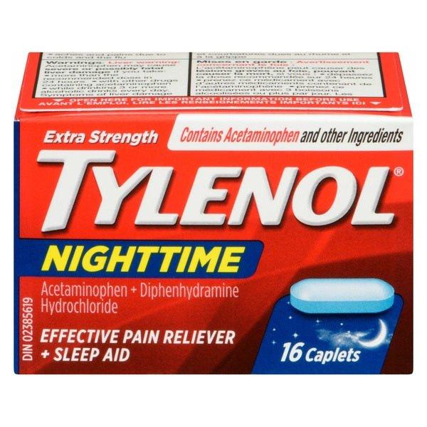 TYLENOL NIGHTTIME SLEEP AID 500MG 16 - #shop_name
