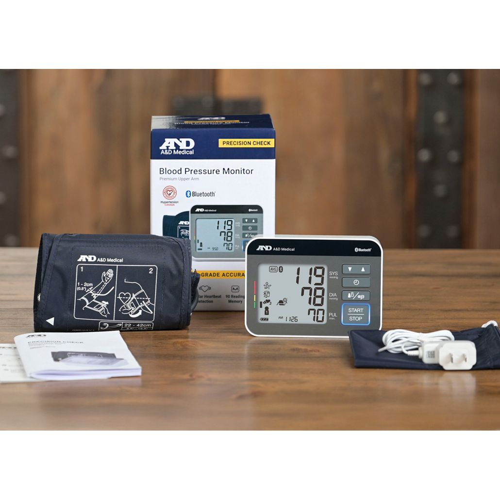 A&D Medical Precision Check BP Monitor UA-810CNBLE - okotoks hc pharmacy