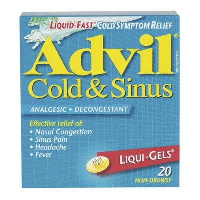 Advil Cold & Sinus Liqui - Gels 20 - #shop_name