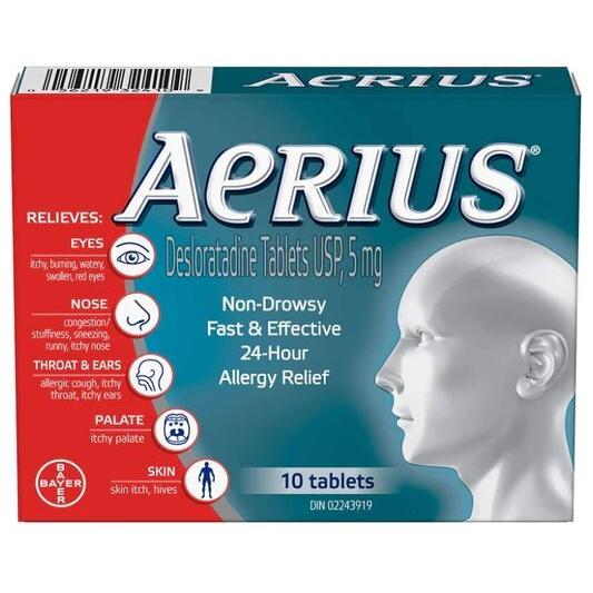 Aerius 5MG TB 10 - #shop_name