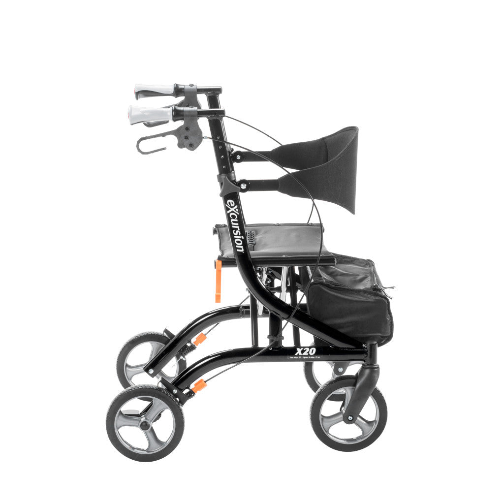 Black rollator with 'Drive' branding on a white background - okotoks hc pharmacy