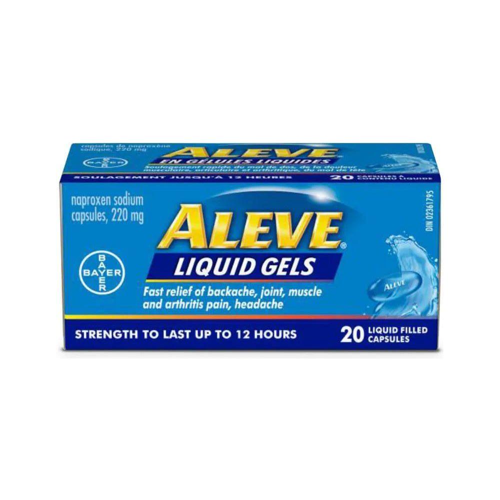 Aleve Liquid Gels Capsules 220mg 20 - #shop_name