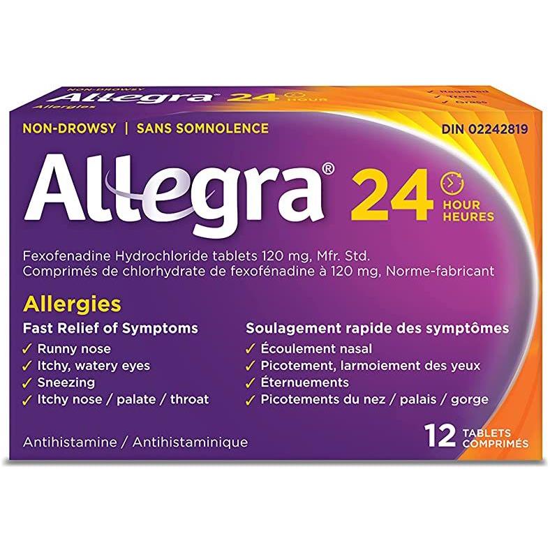 ALLEGRA 24 Hours 120MG TB 12 - #shop_name