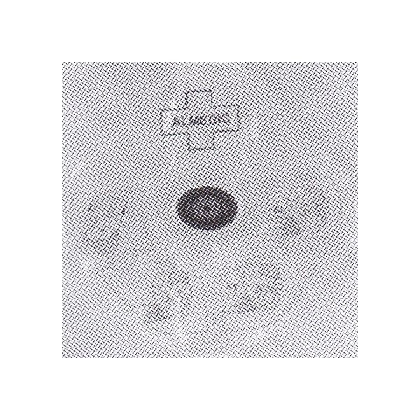 Circular medical device with 'Almedic' branding on a white background - okotoks hc pharmacy