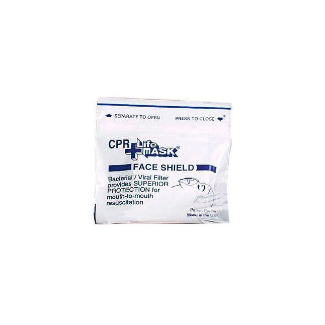CPR face shield packaging on a white background - okotoks hc pharmacy