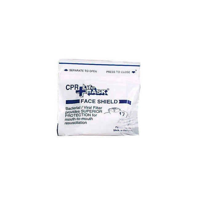 CPR face shield packaging on a white background - okotoks hc pharmacy