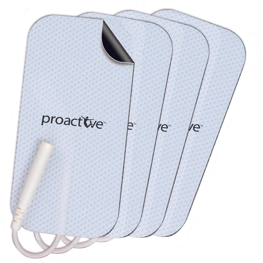 four electronic pads with a cable and 'proactive' branding on a white background - okotoks hc pharmacy