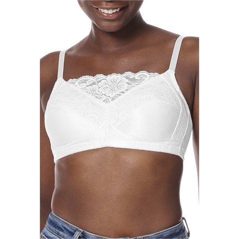 Amoena Isabel Wire-Free Bra 2118 white - okotoks hc pharmacy