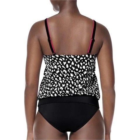 Amoena Mastectomy Swimwear Manila Blouson Swim Top - Black 12C - Okotoks HC Pharmacy