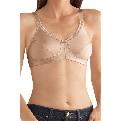 Amoena Rita Wire-Free Bra 2004 Sand - okotoks hc pharmacy
