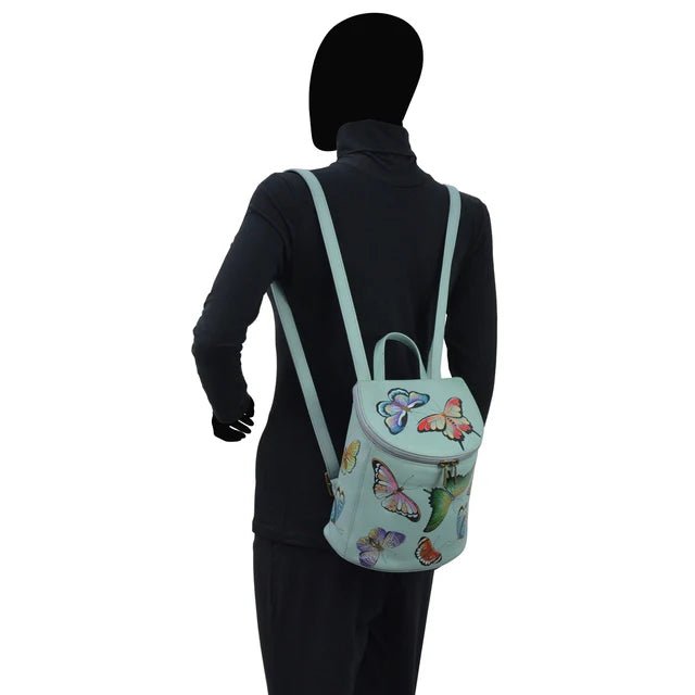 Anuschka Leather Bucket Backpack 685-BTH - okotoks hc pharmacy