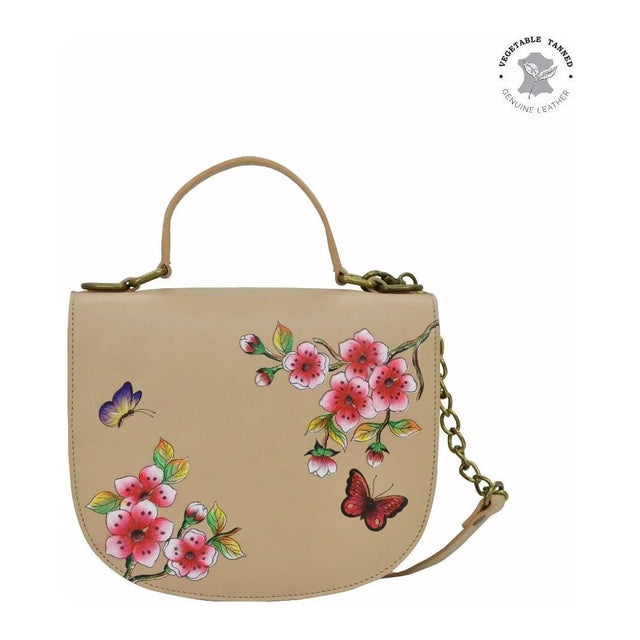 Anuschka Leather Flap Crossbody Bag- 694-GDN-ALD okotoks hc pharmacy