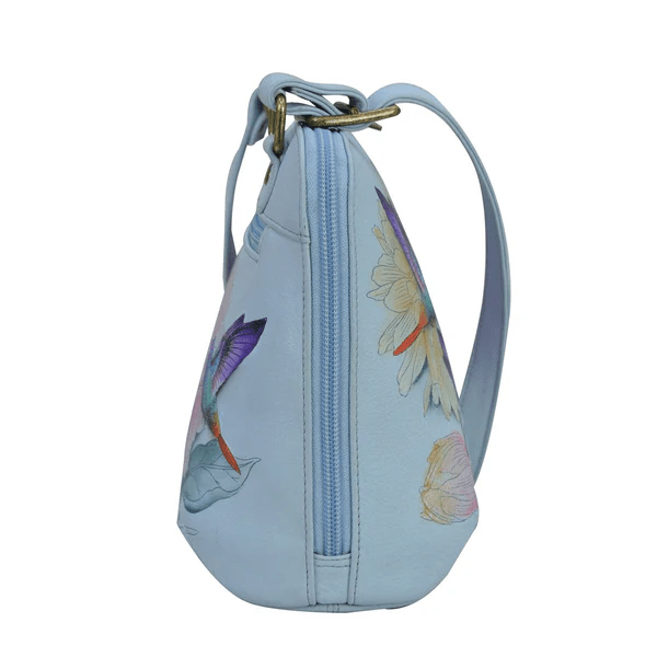 Anuschka Leather Handbag Zip Around Everyday Crossbody - 678 - RBW - Okotoks HC Pharmacy