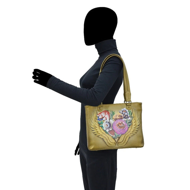 Anuschka Leather Small Shopper Shoulder bag - 677 - AGG - Okotoks HC Pharmacy